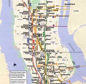 The design of the nyc subway system reflects good planning, and the intergration of business and design