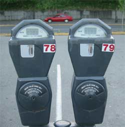 parking meters
