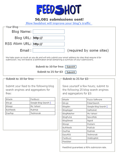 Feedshot reloaded